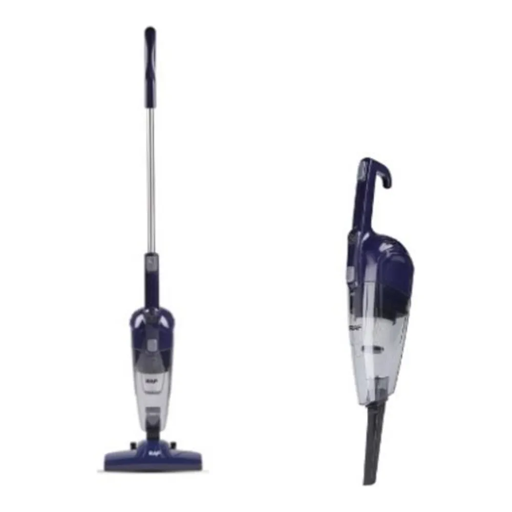 Aspirador vertical 2 em 1 com mopa
