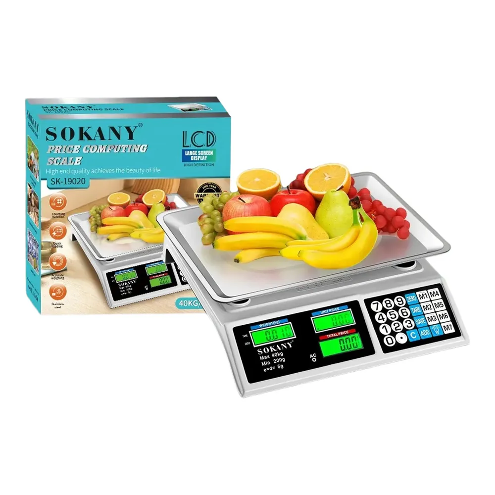 Balança comercial de preços 40 kg