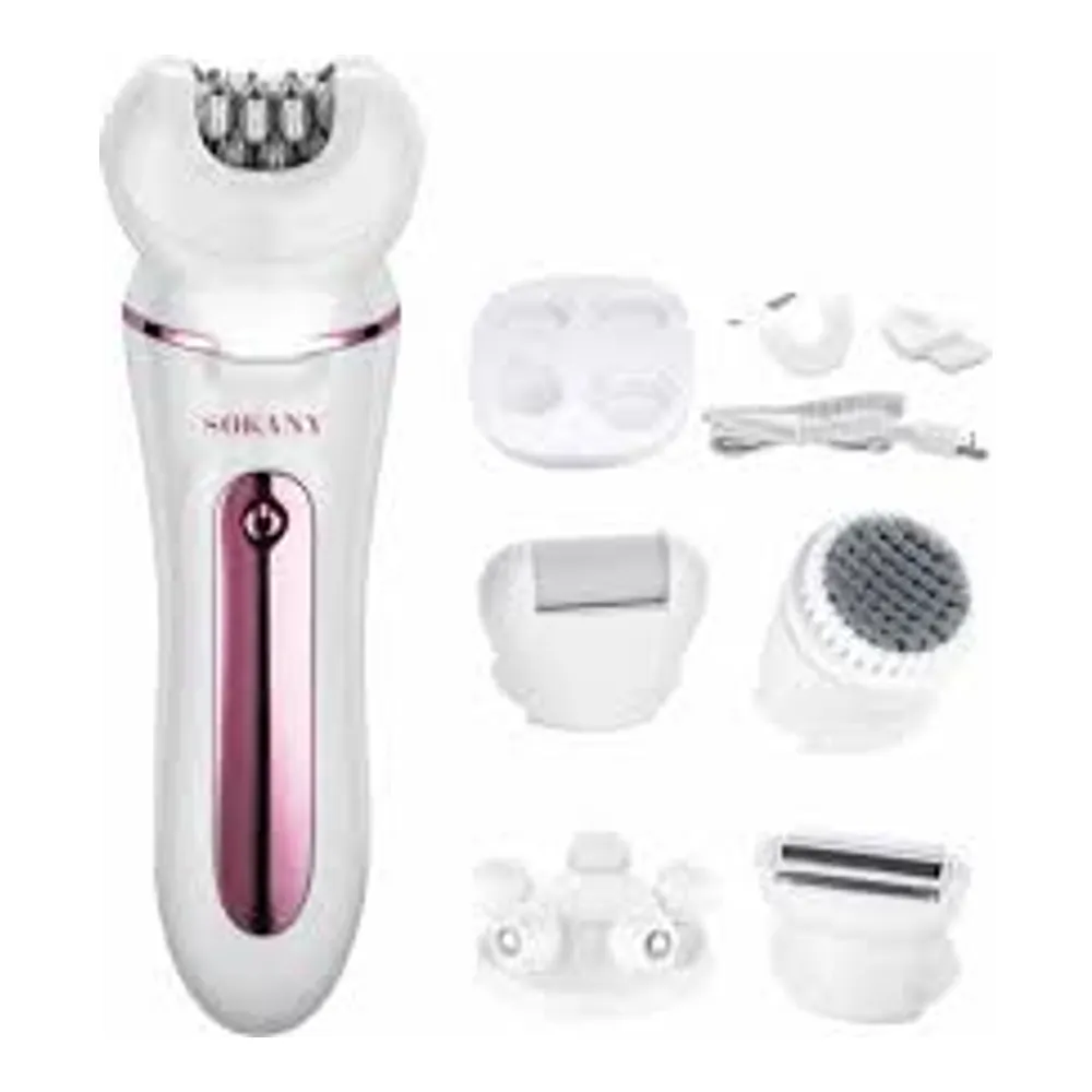 Kit de depilação feminino 5 em 1 (USB)